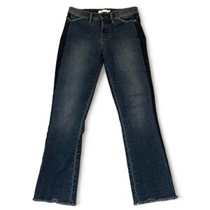 TORY BURCH Straight Skinny Jeans Raw Hem Ankle size‎ 25 Denim Business Casual